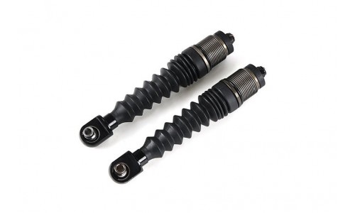 Shock Shaft (8mm) Set w/Alloy ball ends 2Pcs - FRONT BLACK | Rovan Sports